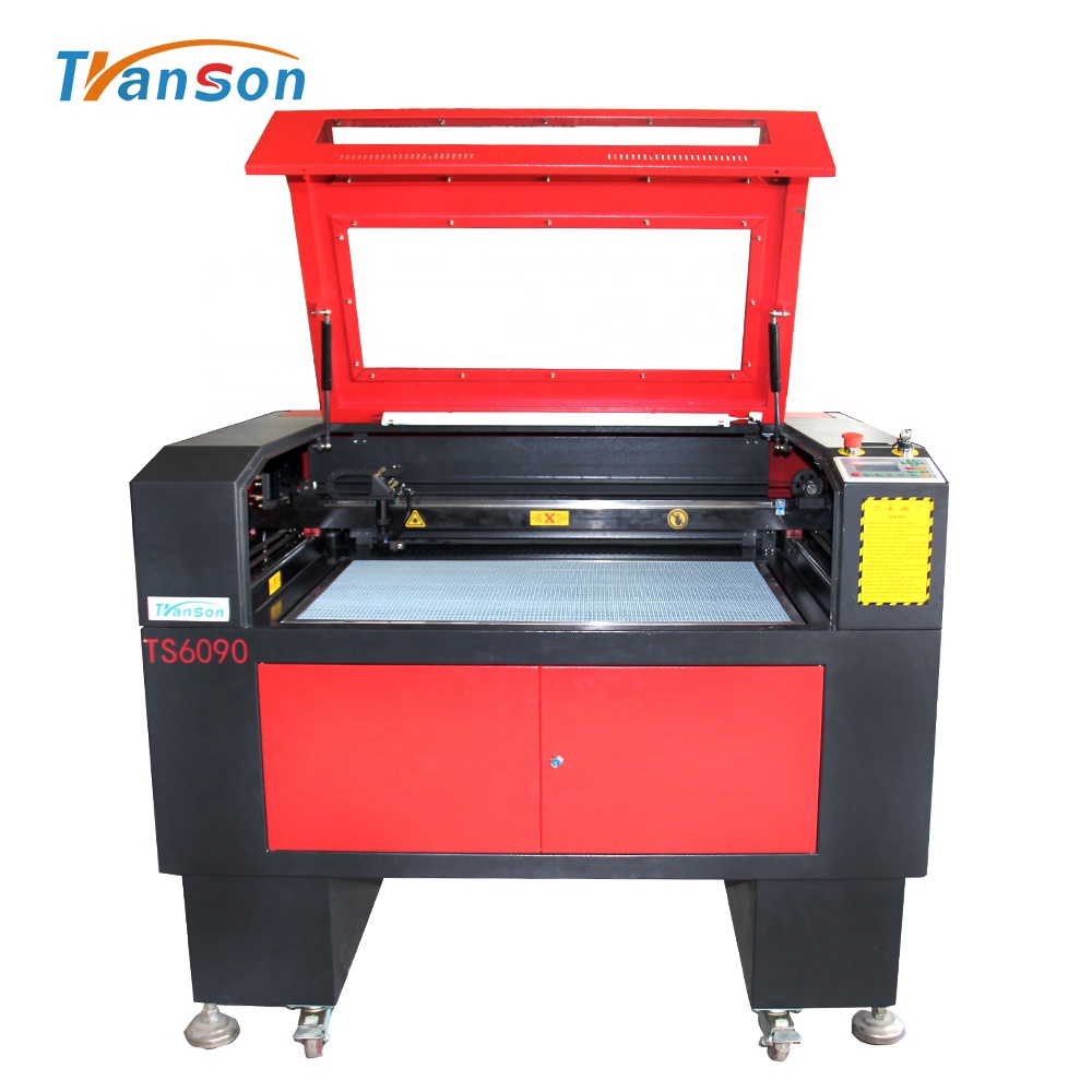Transon Co290W 100W Laser Engraved Cutting Machine TS6090 Acrylic Material Fiber For Brand Name Food Company
