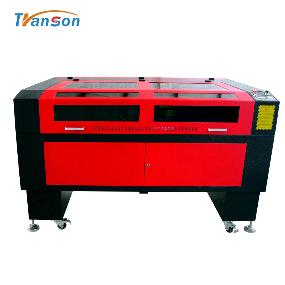 TS1490 Carbon Dioxide Laser Wide Sell Cutting Machines Engraver For Leather Chocolate Glass Plastic Bag