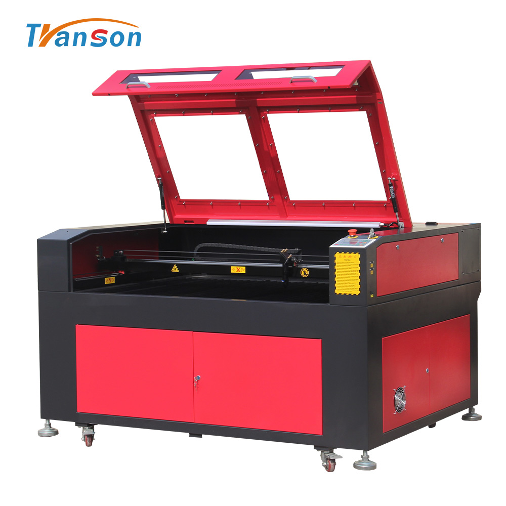 laser cutting leather Reci TN1390 Laser Engraver CO2 Machine For Cutting And Sculpture Durable