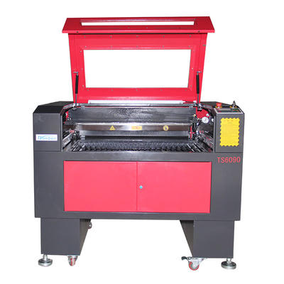 Transon CNC CO2 type small laser machine 6090 For Acrylia PVC PCB board F4 Tube