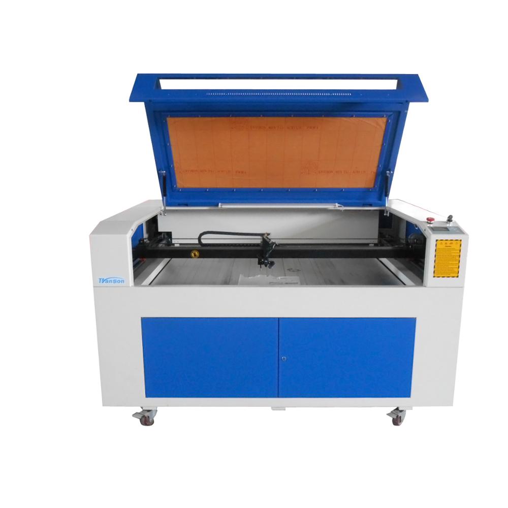 80W Co2 Laser Cutting Engraving Machine TN1390 with EFR F2 Tube used forwood paper acrylic leather plastic stone glass