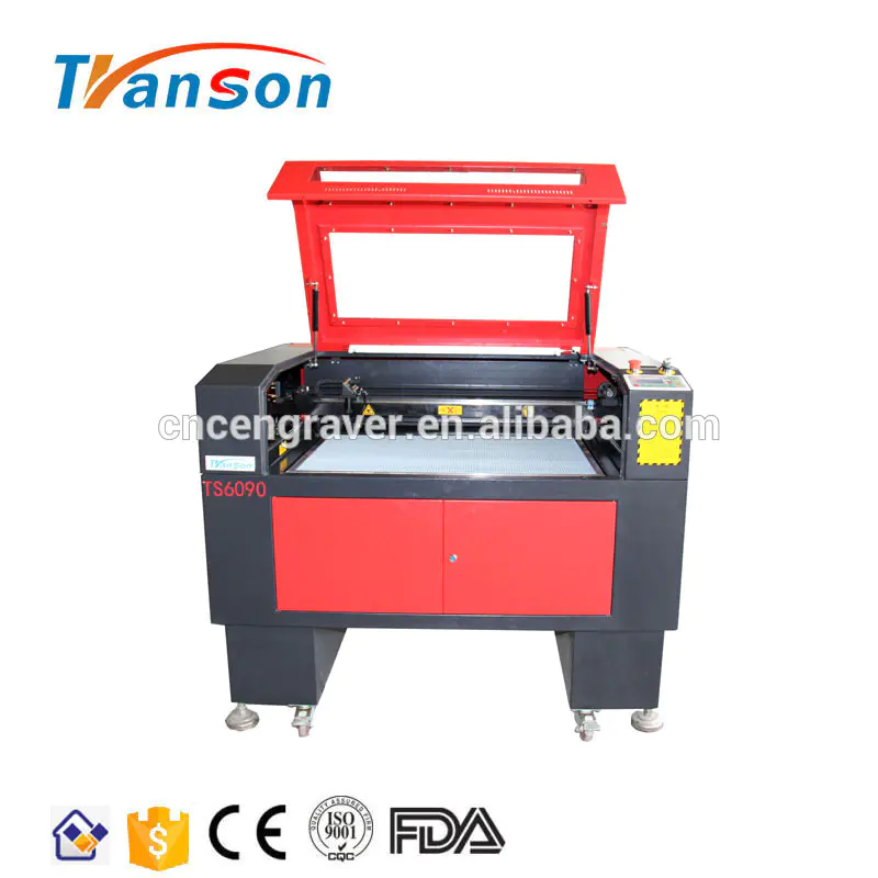 TS6090 Reci 100W CO2 Laser Engraving Cutting Machine Factory Price