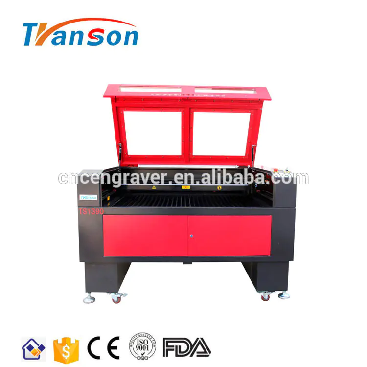 Transon Factory 1390 Reci 100-120W CNC CO2 Laser Engraving Cutting Machine With CE FDA