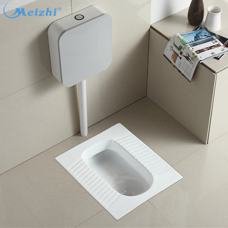 Ceramic wc pan squat toilet water closet