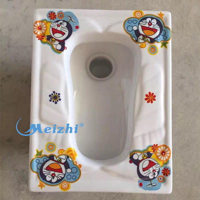 China manufacturer ceramic children squat toilet wc pan for the kids