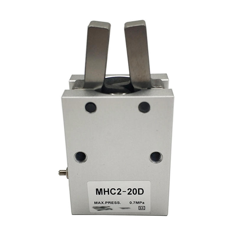MHC2-20D Angular Type Air Gripper Double Acting Finger Pneumatic Cylinder