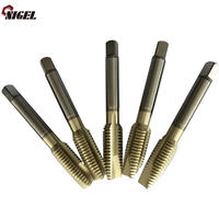 Tungsten carbide hand thread taps for hole cutting tool