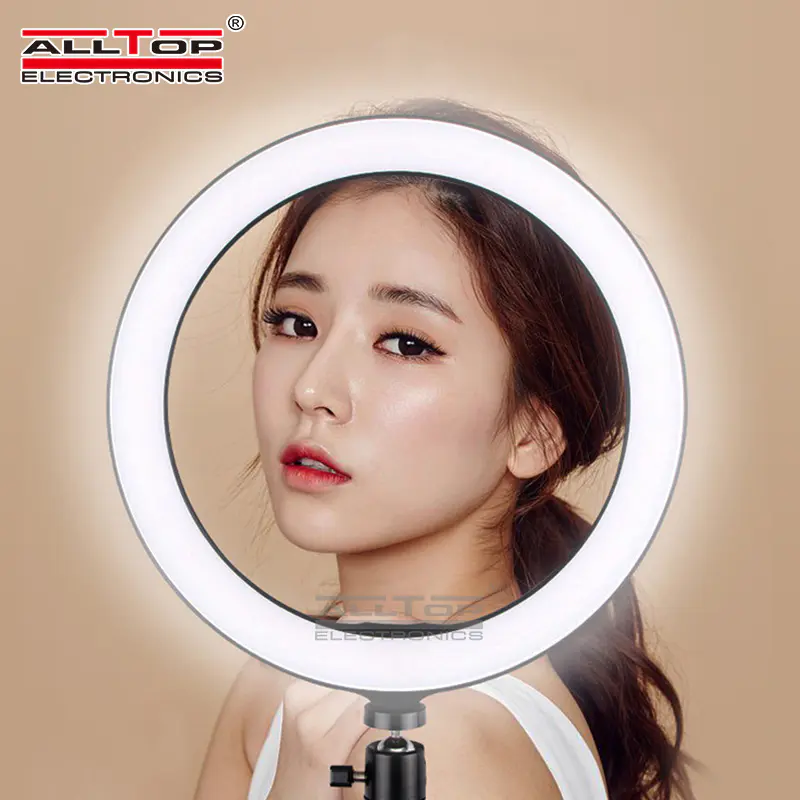 Quick delivery Photography Photo Studio white 10 Inch PC ABS Dimmable LED selfie ring light