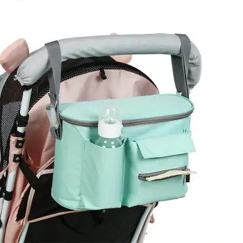 Pram Cart Stroller Oxford Hanging Bag Waterproof Outdoor Travel mommy Baby Diaper Bags Travel Trolley Backpack Maternity mom Bag