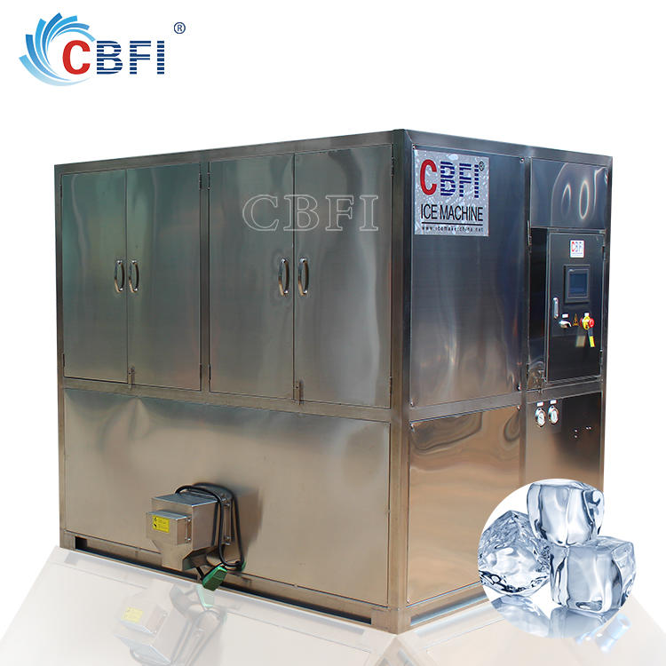 5000kg output ice cube maker machine,industrial industrial cube ice maker for sale