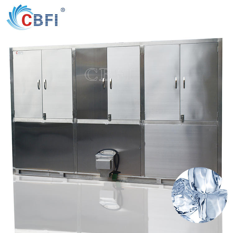Commercial Used 5 ton per day Cube Ice Machine for Medium Scale Ice Factory