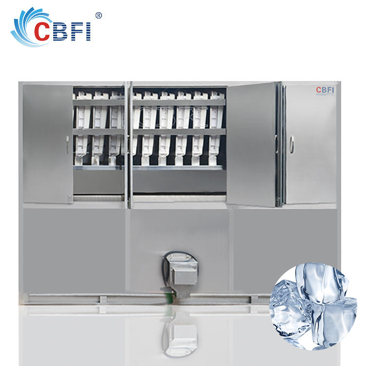 industrial ice cube machine for producing edible crystal ices