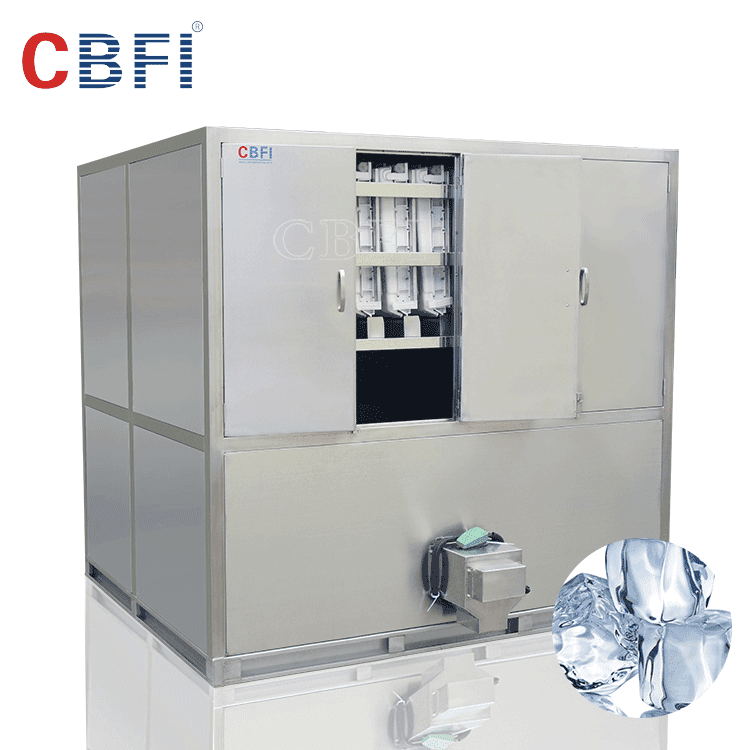 Lebanon ice cube making machine with 3000kg cube ice for cooling