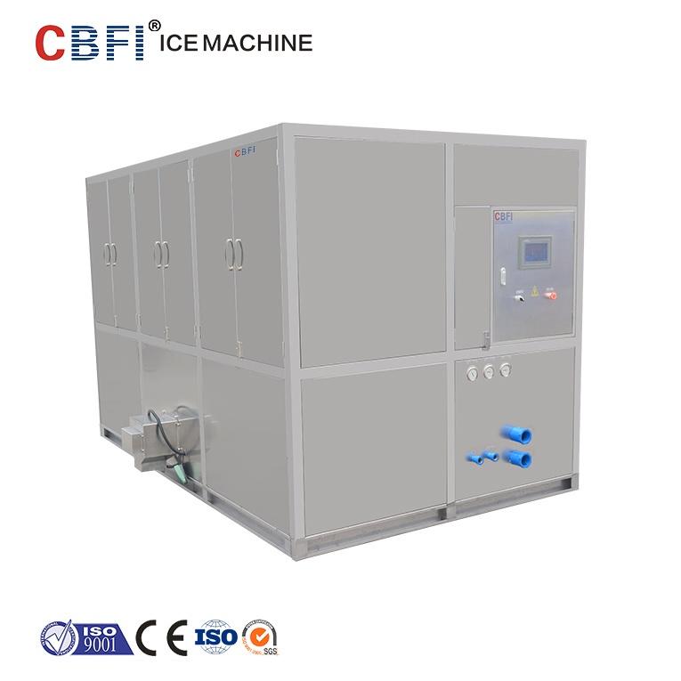 Crystal 5 Ton Cube Ice Machine with Plastic Ice Bag Packing