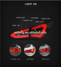 Vland factory for car tail lamp for Santafe IX45 tail light 2013 2014 2015 216 2017 2018for Santafe IX45 taillight