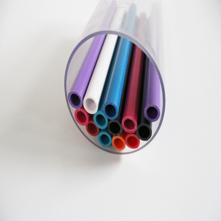 custom plastic PVC packing tube for tools clear or colored PVC packing tube