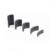 Widely use automobile door window motor customized size arc segment tile ferrite magnets