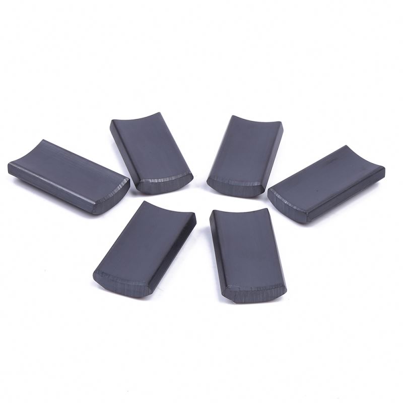Custom made Y35 hard ferrite magnet tiles ferrite magnet manufacturer china