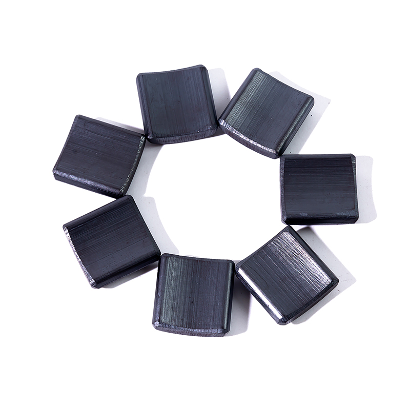 Hot selling customized size multi purpose industry use arc shape ferrite magnet block