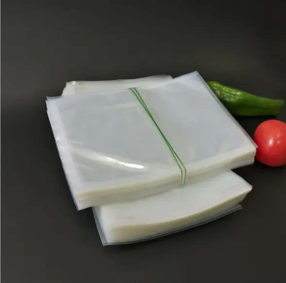 Plastic material custom vacuum bag for food packing