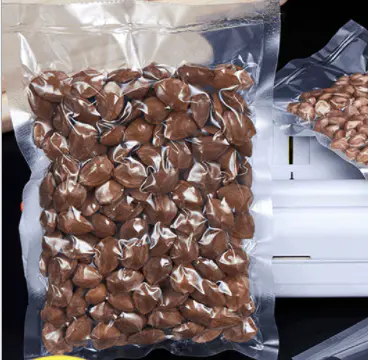 Material Vacuum Bag Food Grade Plastic PE Heat Seal Moisture Proof Accept for Food Packing Manufacturer