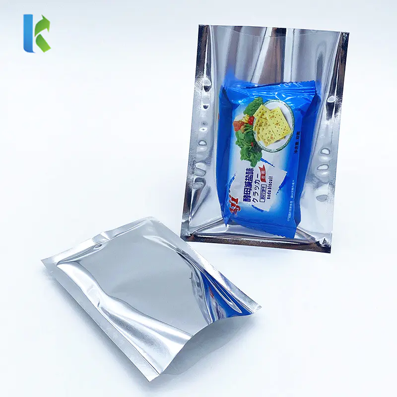 Kolysen Heat Seal Silver Mylar Pouch Aluminium Foil Food Storage Packaging Bag
