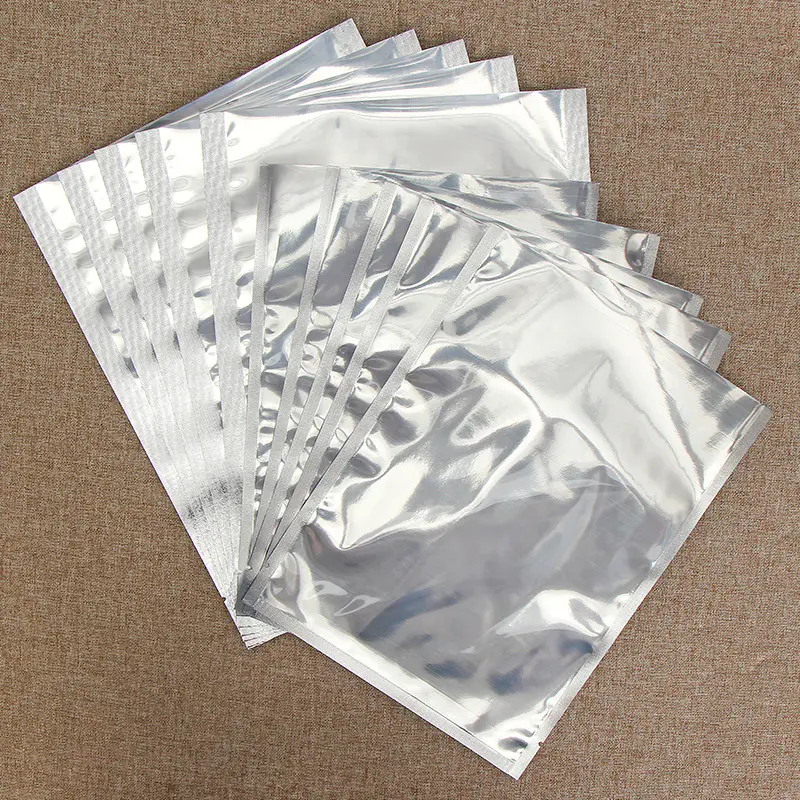 Open Top Aluminum Foil Mylar Bag Vacuum Sealer Food Storage Package Bags
