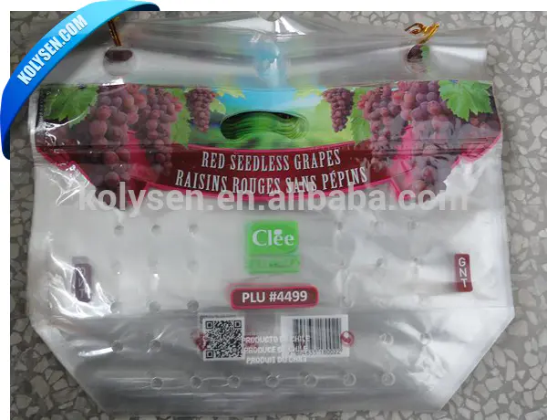 High quality fresh fruit grape packing bag