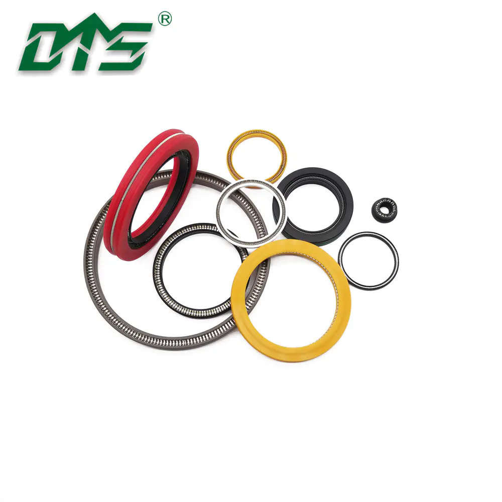 Hydraulic Pneumatic PTFE Carbon Fiber Material Spring Energized Seal