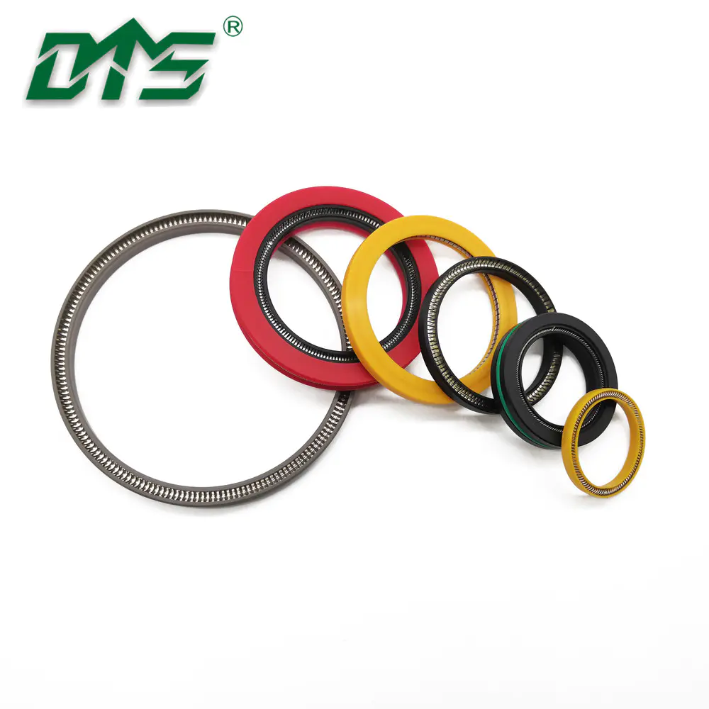 Hydraulic Pneumatic PTFE Carbon Fiber Material Spring Energized Seal