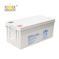 PK Series Power Kingdom 200ah solar battery China Supplier