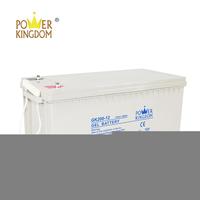 maintenance free 12 volt 200ah Deep Cycle AGM Battery for off grid solar applications