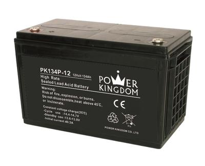 12V 134AH pure lead storage batteries deep cycle VRLA SLA battery for UPS inverter solar power data center railway