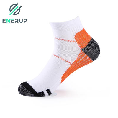 Enerup Customized Knee High Alibababanti-Varicose Fitness Compression Bamboo Sports Socks For Men Medical With Power Zipper