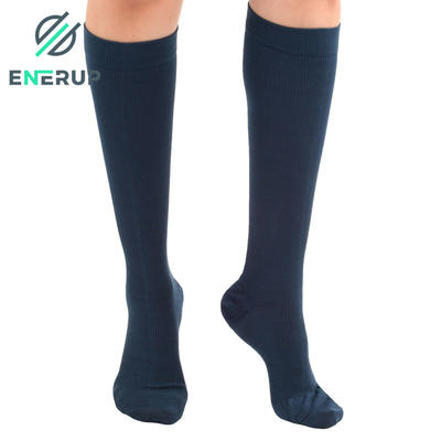 Enerup Amazon Hot Sale Custom Athletic Fit Sports Golf Funny Knee High Mens Compression Socks Cotton For Men And Women