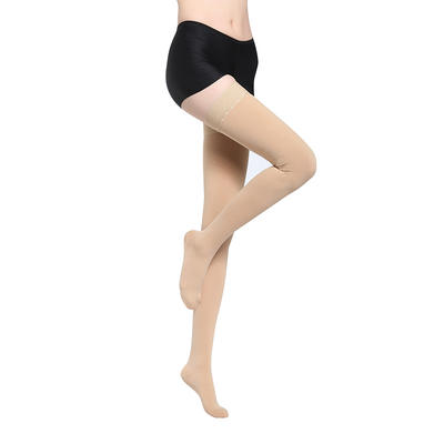 Big Stretch Medical Compression Stockings with Zipper