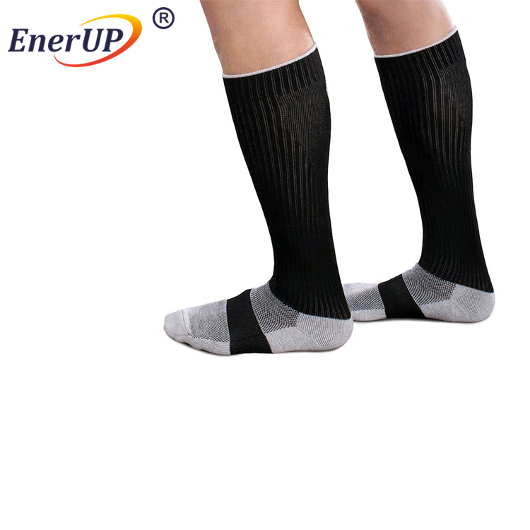 High Quality Free Sample Anti-Bacterial Breathable Compression Copper Socks