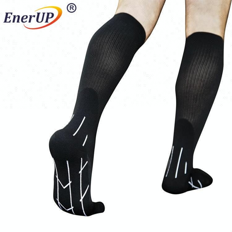 China Custom wool thigh high wholesale 3d design sports logo soccer socks