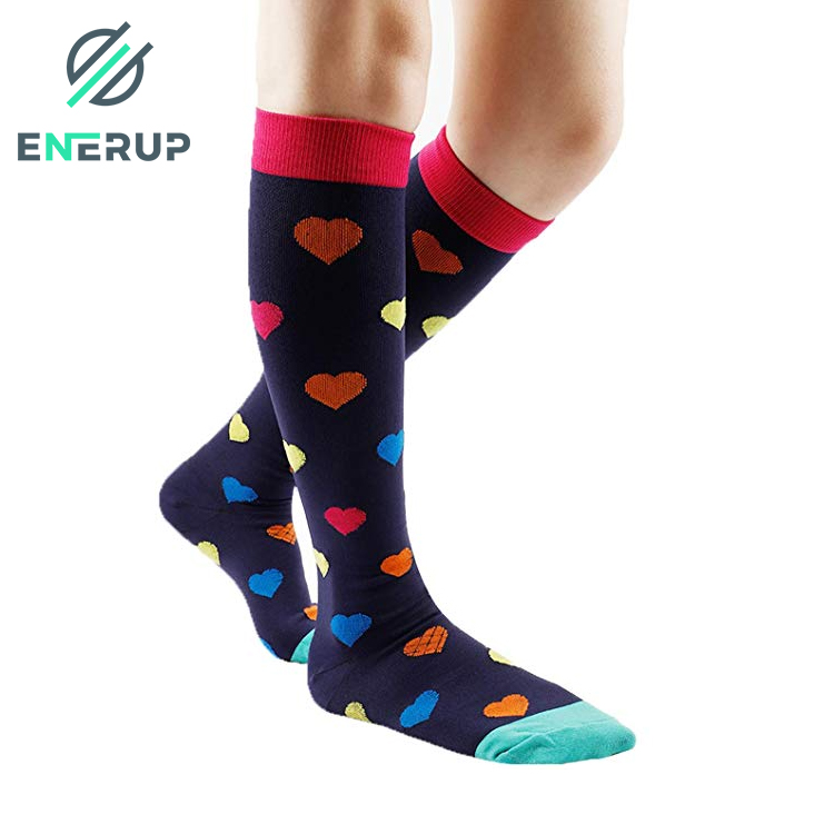 Enerup Ski Lightweight Charmking Foot Arch Support Compression Sports Long Tube Socks Faislabad Own Brow For Women & Men
