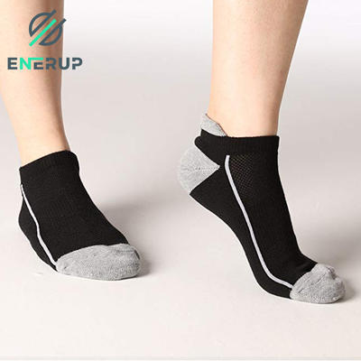 Enerup Sexy Girl Luxury Customised High Quality Men Black Cotton Sports Ankle Custom Women Grip Cotton Socks