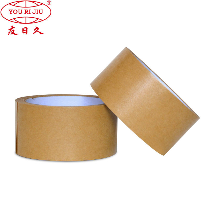 Kraft Tape,rubber base,logo printed kraft paper packing tape