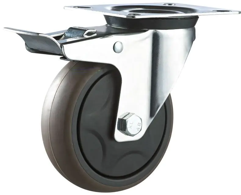 Good quality swivel locking industrial caster wheel