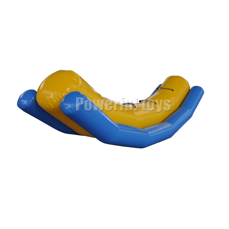 Water sport gameInflatable seesaw / water toys / inflatable floating single line totter seasaw