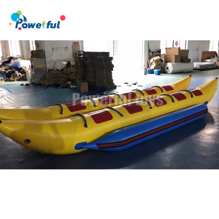 0.9mm pvc tarpaulin towable inflatable flying fish banana boat floating