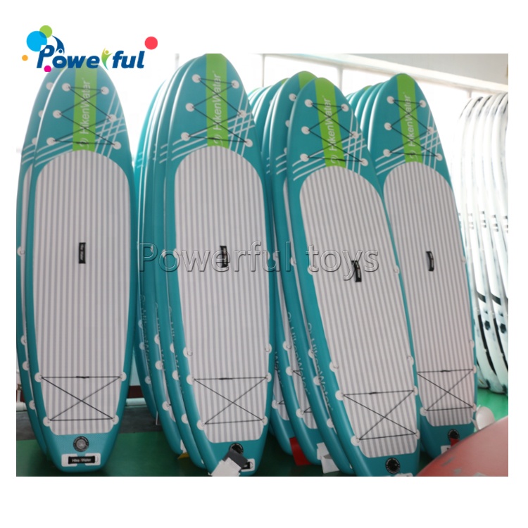 Colorful 3m inflatable standing surfboard paddle boat