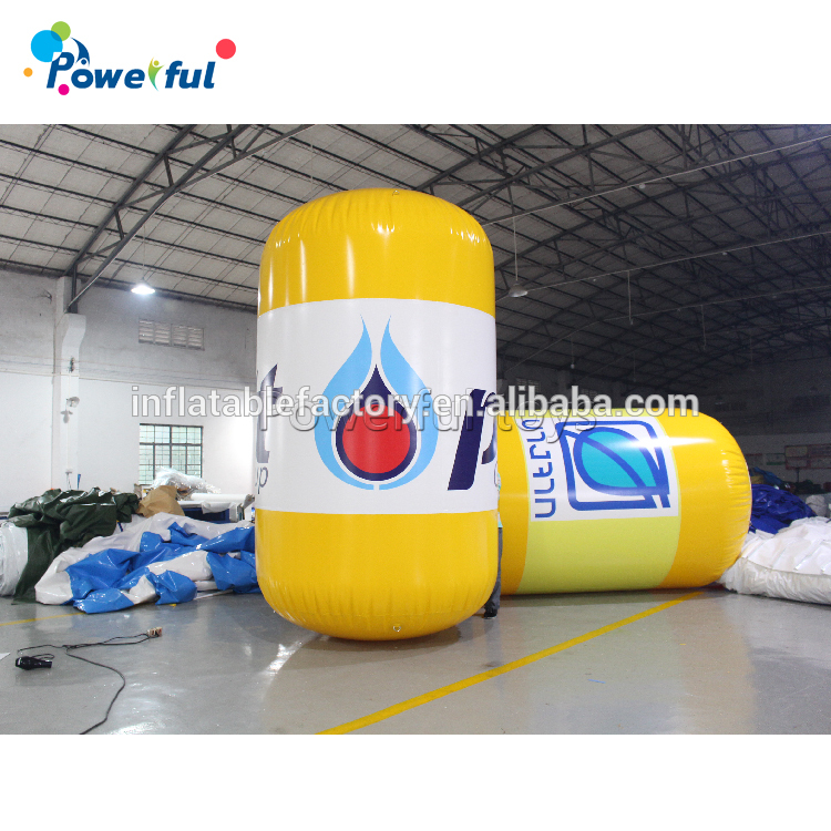 Advertising inflatable water float buoys Air sealed buoys floating rolling ball for sale