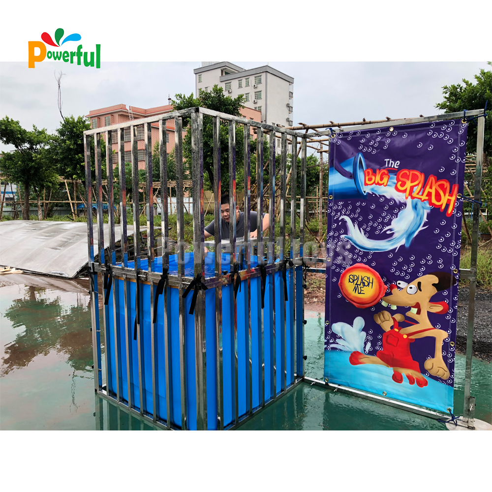 Hight qualityInflatable Dunk Tank Funny inflatable Water Games for park