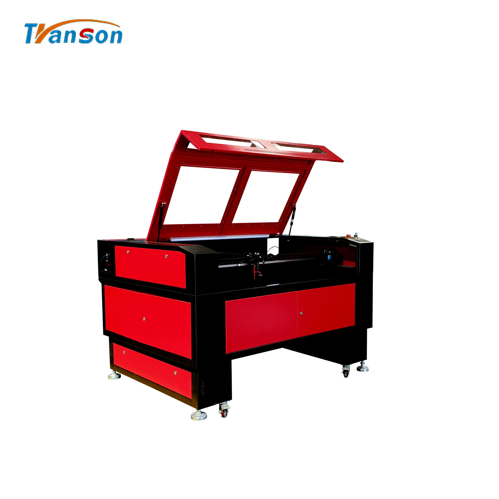 Widely used TS1290 CO2 laser cutting and engraving machine for wood paper acrylic leather