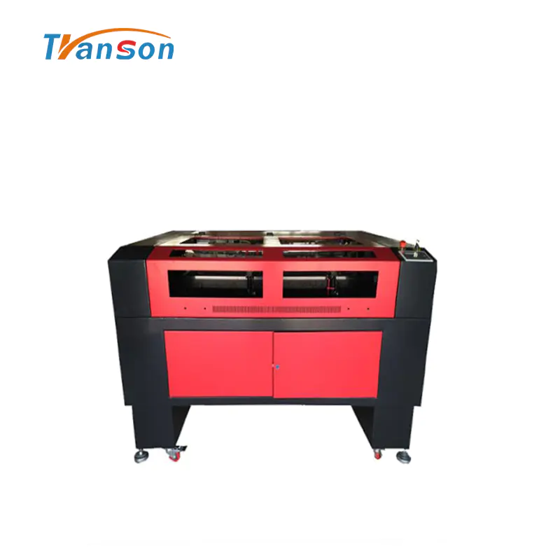 Transon brand 6090 Double Heads Laser Engraving Cutting Machine