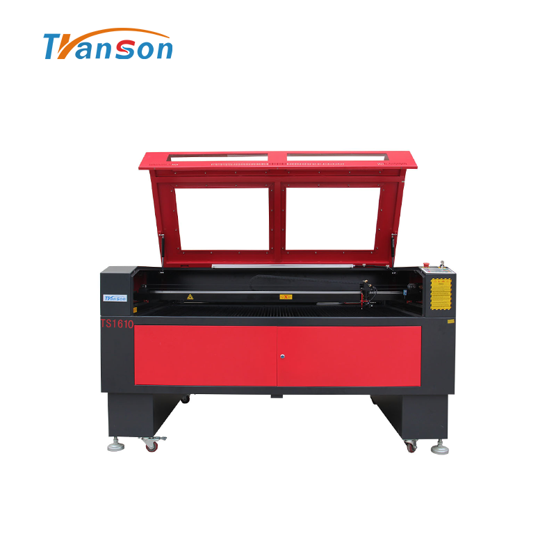 TS1610 type CO2 laser cutting and engraving machine with working area 1600*1000mm